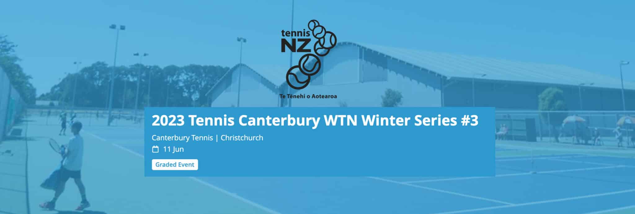 2023 Tennis Canterbury WTN Winter Series #3